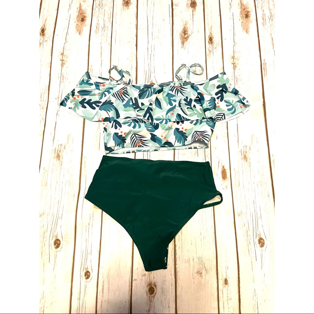 Green bikini size medium